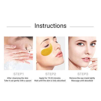 60Pcs Collagen Eye Mask Patches