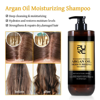 PURC Morocco Argon oil hair range