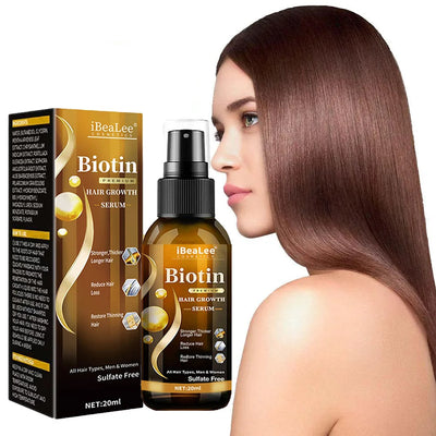 Eelhoe Biotin hair spray to restore damaged hair.