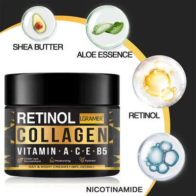 Mens collagen & Retinol Anti-aging face Cream