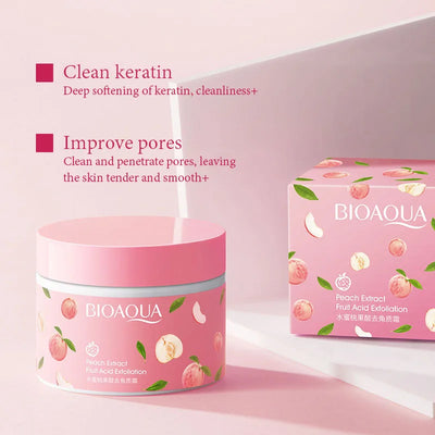 BIOAQUA Honey Peach exfoliating scrub